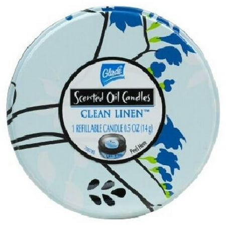 Glade Soc Tin Hldr Clean Linen 6un Us.