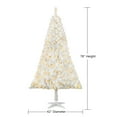 Holiday Time PreLit 6.5' Madison Pine White Artificial Christmas Tree