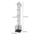 thumbnail image 2 of Sports Equipment Storage Rack Garage Ball Sports Equipment Organizer 4-Tier ., 2 of 12