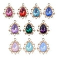thumbnail image 4 of 10 Pieces Sew On Rhinestones Accessories Teardrop Sew On Mixed Colors Sewing Crafts for Garments Clothes, 4 of 8