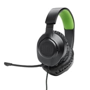 Open Box JBL Quantum 100X Console - Wired over-ear gaming headset with a detachable mic - Black