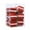 E, variant on Christmas Candy Lollipop Ornaments - 4/6/8/12 Pcs Christmas Ball Ornaments Glitter Hanging Peppermint Candy Cane Ball Pendants for New Year Home Decor Party Supplies (Red)