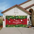 thumbnail image 5 of Hometravel Seasonal Garage Banner Display, Christmas Themed Door Decoration Flag, Party Atmosphere Backdrop for Outdoor Holiday Celebration, 5 of 6