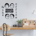 thumbnail image 3 of The Office Dunder Mifflin Logo TV Show Series Quote Wall Stickers Decor Design for Boys/Girls Bedroom Entertainment Fans Rooms Home Art Mural Decals Wall Art Vinyl Decoration Size (20x20 inch), 3 of 3