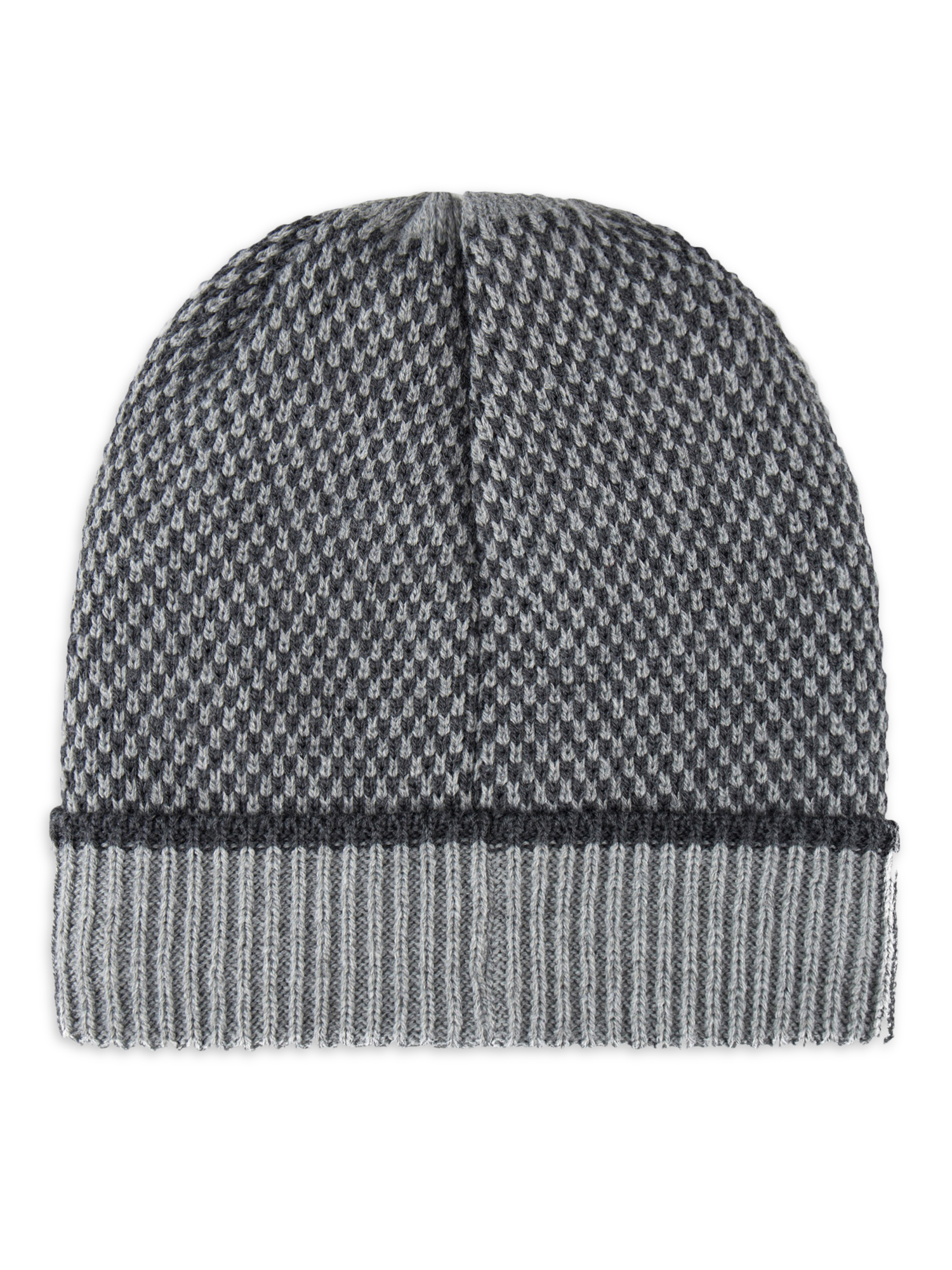 Dockers Men's Knit Cuffed Beanie with Faux Sherpa Lining