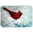thumbnail image 1 of Cardinal Hiver Rouge Oiseau Cuisine & Bain Natte&44; 24 x 36 Po., 1 of 1