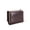 Brown, variant on Korean style women's PU leather 3-fold wallet student short zipper coin purse