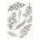 thumbnail image 1 of Tatuajes Falsos Impermeables, Tatuajes Temporales Mujeres Pegatinas De Tatuaje Impermeables Etiqueta Engomada Del Tatuaje Del Cuerpo Durabilidad Extendida, 1 of 8