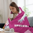 thumbnail image 7 of Spider-Man Throw Blanket Cute Flannel Anime for Girls Boys Men Women, 7 of 7