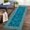Bleu-Vert, variante sur Bingirl Tapis 8*10 Pieds (244*305cm) 100 % Polyester Poids de Pile 350Gsm (Poids Total Environ 1150Gsm) Velours Perle Coton Tpr Lavé Tapis Pliant - Moderne - Hongkuo (Nouveau) Bleu-Vert