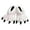 01_White, variant on Gpoecd Bedroom Slippers Women Novelty Cartoon Tiger Dinosaur Warm Home Footwear Cozy Indoor Non Shoes for Women 02_Blue,9
