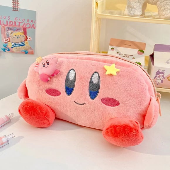 Plush Pencil Cases Kawaii Kuromi Cinnamoroll Student Large Capacity Pen Pouch Pen Bag Girl Kid School Stationery Supplies A1 badge