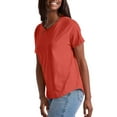 thumbnail image 3 of Hanes Originals Women’s T-Shirt with Curved Hem, 100% Cotton Relaxed-Fit Tee, Sizes XS-XXL, 3 of 6