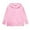 Pink, variant on Girls Fall Winter Hooded Sweatshirt Long Sleeve & Side Slit Design, Comfortable Warm Top For Big Kids Casual Wear ,Size:7-8 Years