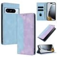 thumbnail image 1 of Phone Case for Google Pixel 8 Pro FOXDOCK Premium Leather,Creative Dual-Color Cover with Card Slot,Shockproof, 1 of 7