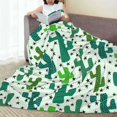 thumbnail image 6 of Sikiie Cactus 1 Ultra-Soft Micro flannel Blanket Luxury All Seasons Warm Blanket for Bedding Sofa and Travel (4 sizes)-50"x40", 6 of 7