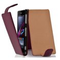 thumbnail image 1 of Cadorabo Étui à Rabat pour Sony Xperia Z1, Protection d'Écran, Portefeuille en Cuir PU Magnétique, 1 of 2