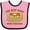 Pink and Black, variant on Inktastic Best Dads Make Pancakes Boys or Girls Baby Bib