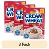 (3 pack) Cream of Wheat 2.5 Minute Hot Cereal, Original Flavor, Kosher, Shelf-Stable, 28 oz Box