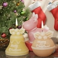 thumbnail image 3 of Mosey Christmas Ornament Silicone Candle Mold DIY Santa Snowman Easy Release Non-stick Handmade Making Candle Molds, 3 of 8