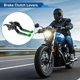 thumbnail image 2 of Palancas de freno y embrague cortas y largas para Yamaha TMAX560 2019-2020, palanca de freno ajustable de motocicleta, aleación de aluminio, mango negro con extremo verde, 2 of 6