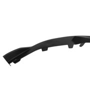 Ikon Motorsports Front Bumper Lip Spoiler Lower Air Dam Chin Splitter Bodykit Replacement Compatible With 2019-2022 Toyota Corolla SE/XSE Hatchback MDA V2 Style PU Polyurethane Unpainted Black