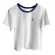 thumbnail image 1 of Camiseta de manga corta para mujer cómoda al tacto cuello redondo casual para interior y exterior ANGGREK Otros, 1 of 8