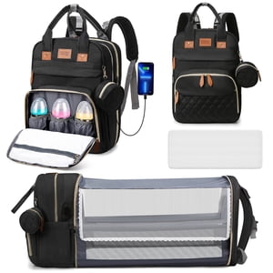 GPED Convertible Diaper Bag with Changing Station