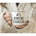 thumbnail image 3 of Koyal Wholesale Stainless Steel Campfire Coffee Mug, #1 Swim Coach, 1-Pack, 3 of 4