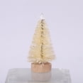 thumbnail image 2 of Miniature Artificial Pine Tree Tabletop Christmas Tree Sisal Trees for Home Decoration, 2 of 7