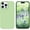 Matcha Green, variant on Compatible with iPhone 15 Case 6.1 Inch Liquid Silicone Soft Gel Rubber Slim Thin Microfiber Lining Cushion Texture Cover Shockproof Protective Phone Case for iPhone 15, Yellow