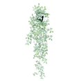 thumbnail image 2 of Grayish White Datura Potted Plant | Oimcto Artificial Hanging Vine Plant with Pot Potted Trailing Greenery for Indoor Wall & Room Decor, 2 of 4