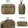 thumbnail image 3 of Black and Brown Leopard Print Insulated Lunch Bag Teens,Bento School Lunch Bag for Teens for Work,Picnic or Travel 10.6x7.7x4.3 Inches,12 Can Capacity, 3 of 6