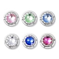 thumbnail image 1 of piezas de ganchos plegables para bolso, soporte para colgar en la mesa, de aleación y cristal., 1 of 3