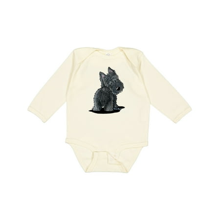 

Inktastic A Scottish Moon (Dk) Gift Baby Boy or Baby Girl Long Sleeve Bodysuit