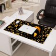 thumbnail image 3 of Long Mouse Pads for Desk,Halloween Spooky Jack O Lanterns Desk Mats on Top Of Desks, Desk Mouse Pad Extra Large with 3mm Non-Slip Base and Stitched Edge for Gaming,Office,Work,Home 31.5x15.7in, 3 of 5