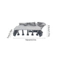 thumbnail image 4 of Tdxkok Aquarium Under Gravel Tunnel Decor Fish Shrimp Hideout Cave Shelter Slide Ornament Safe Aquatic Pet Habitat Reduce Stress Aquascape Supply, 4 of 6