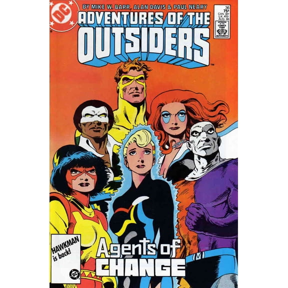 Adventures of the Outsiders, The #36 VF ; DC Comic Book