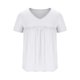 thumbnail image 5 of mfyjkho Tops Para Salir, Suéter De Cuello En V De Manga Corta Plisado De Color Liso Para Mujer A La Moda Tops Para Hacer Ejercicio Para Mujer Xxl, 5 of 6