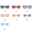 thumbnail image 2 of Lunettes de Soleil Vintage à Monture Carrée Femmes Hommes Style de Rue Protection des Yeux Lunettes de Soleil Lunettes HD, 2 of 7