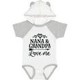 thumbnail image 3 of Inktastic Nana and Grandpa Love Me Girls Baby Bodysuit, 3 of 5