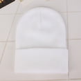 thumbnail image 4 of Men Women Lightweight Beanies Hats Running Skull Cap Helmet Roll up Edge Skullcap, 4 of 8