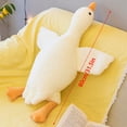 thumbnail image 2 of One Silly Goose Stuffed Animal,31 Inch Soft Goose Doll Plush Toy Hugging Pillow,Cute Duck Stuffed Animal,Goose Stuffed Plush Toys Gifts for Birthday Party Favors Supplies, 2 of 3