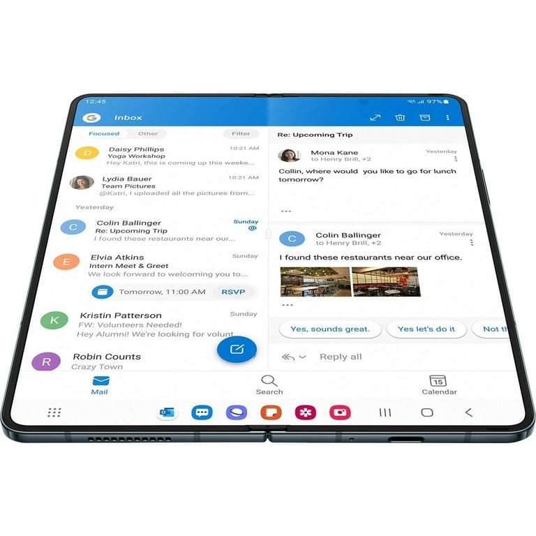 Samsung Galaxy Z Fold4 SM-F936U 256 GB Smartphone, 7.6