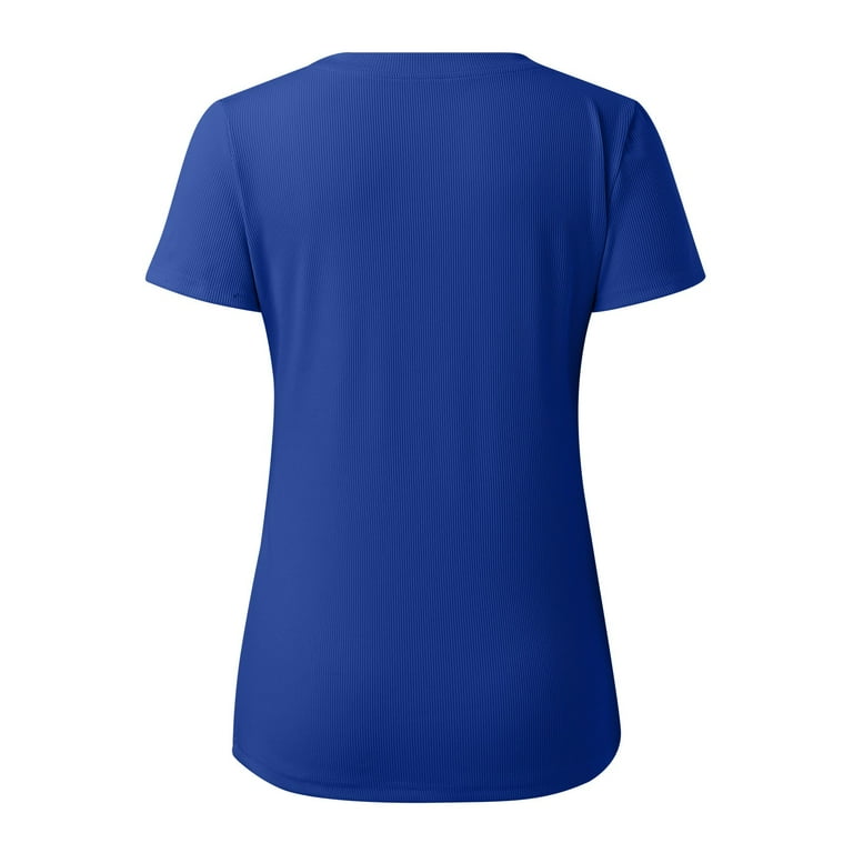 トップス villd solid sleeve shirt Lt.blue CVC Long Sleeve T-Shirt - Heather Cool Blue | 6211 | NLA
