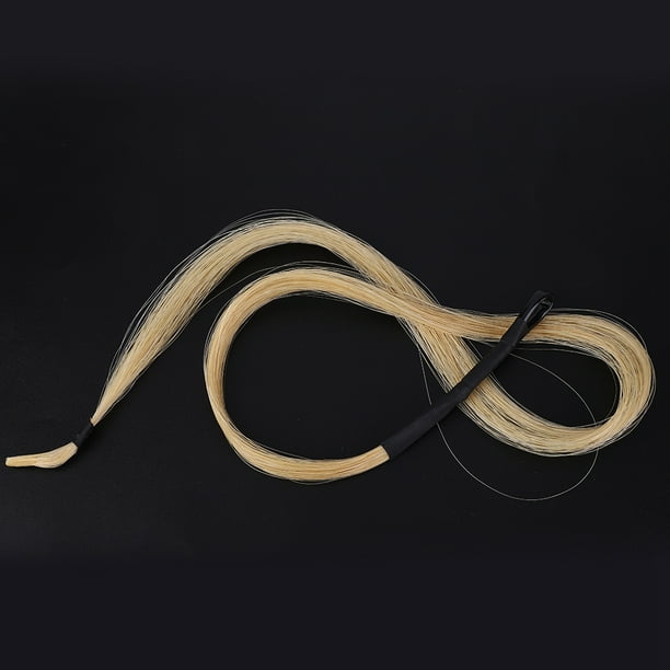 Cheveux d'Archet de Violon Naturel, Cheveux de Cheval d'Archet, 31.5en  Réparation Pratique l'Archet Cassé Erhu Arcs Violoncelle pour Remplacer  Vieux