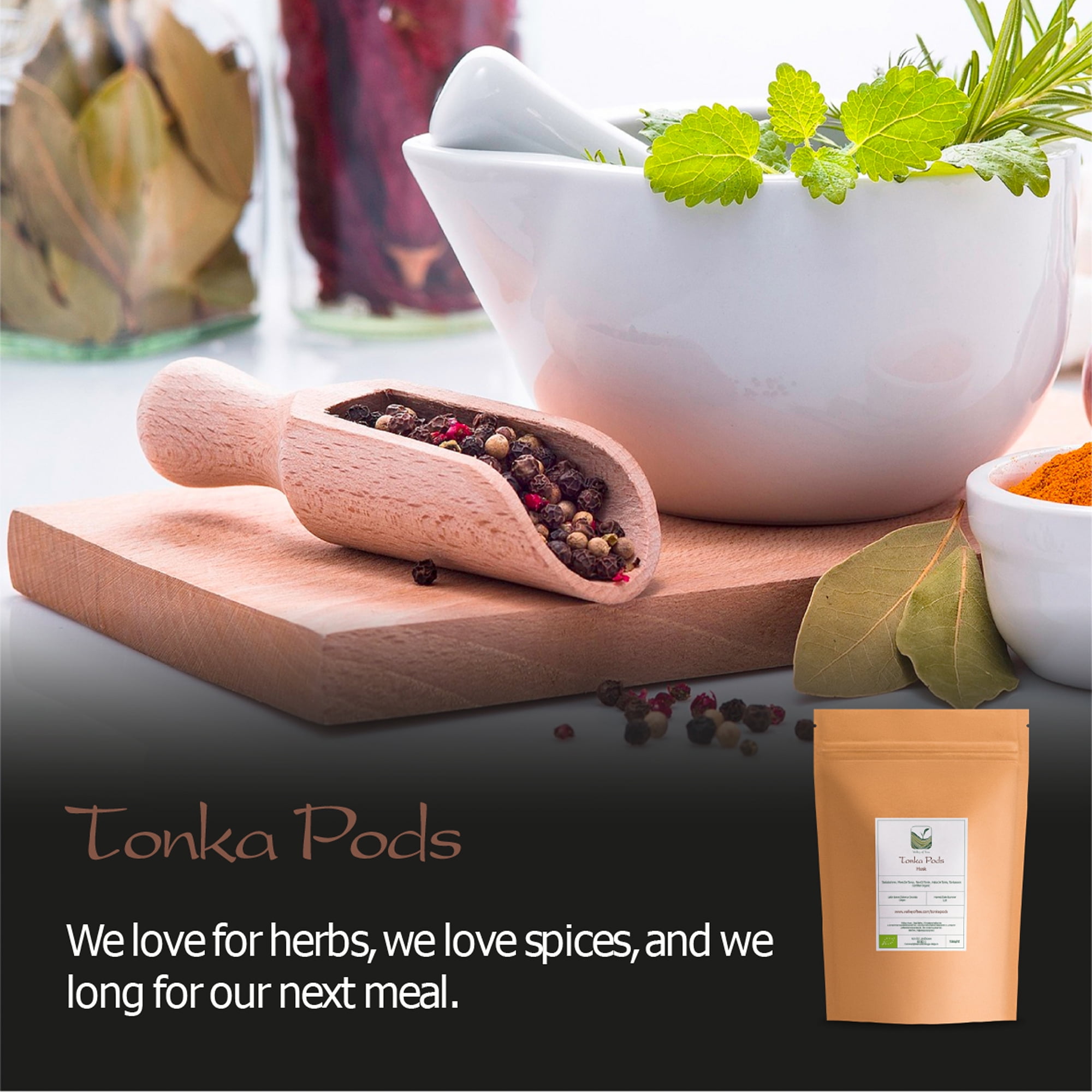 TEI Tonka Beans 10g - Essential Wholesale