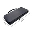 thumbnail image 2 of Bolsa de almacenamiento de teclado inalámbrico con doble cremallera resistente al agua estuche rígido de EVA profesional para Logitech MX Keys Mini, 2 of 7