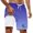 Purple, variant on IWRICH Men's Summer Vacation 2 in 1 Swim Trunks with Compression Liner Bathing Suits Stretch Shorts with Pockets Sky Blue XL