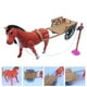 thumbnail image 2 of 1 juego de divertidos caballos giratorios con forma de carruaje para niños (color aleatorio), 2 of 4